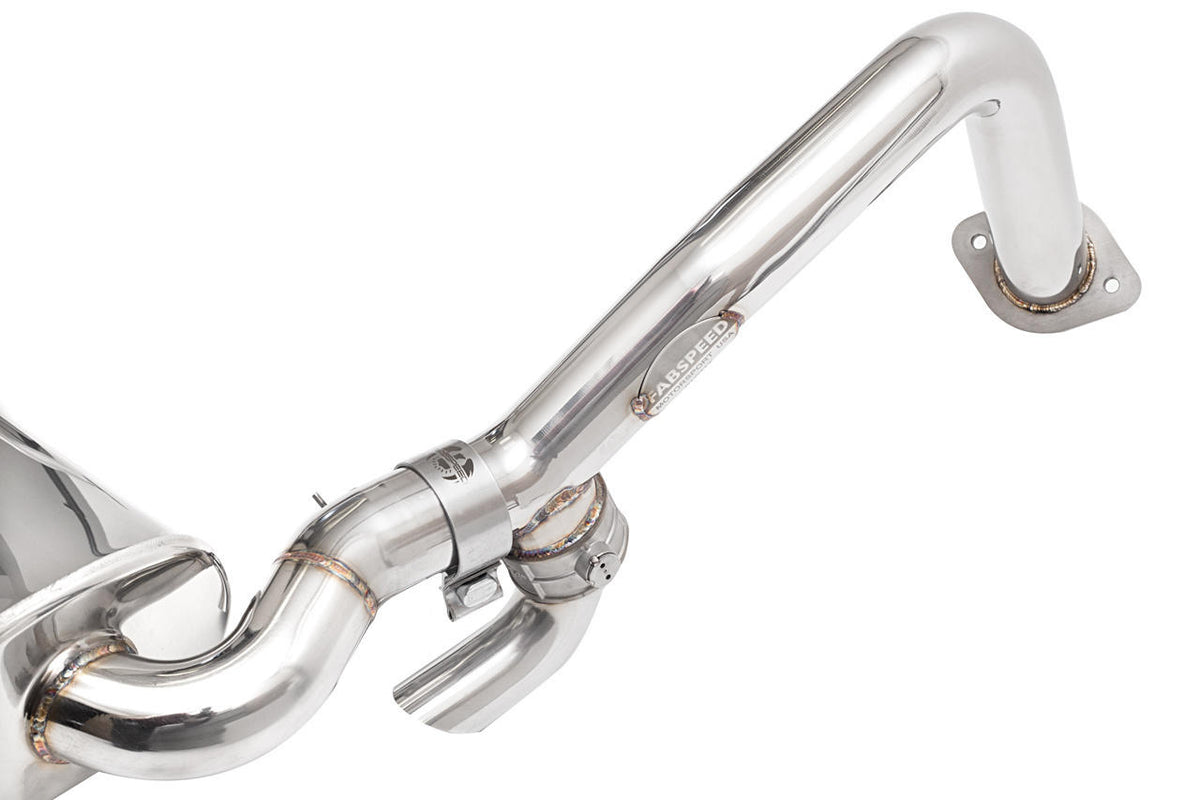 2013-2016 Porsche 981 Boxster/Cayman Fabspeed TrackTec Valved Bypass Exhaust System - image 3
