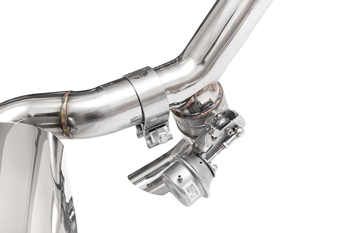 2013-2016 Porsche 981 Boxster/Cayman Fabspeed TrackTec Valved Bypass Exhaust System - image 5
