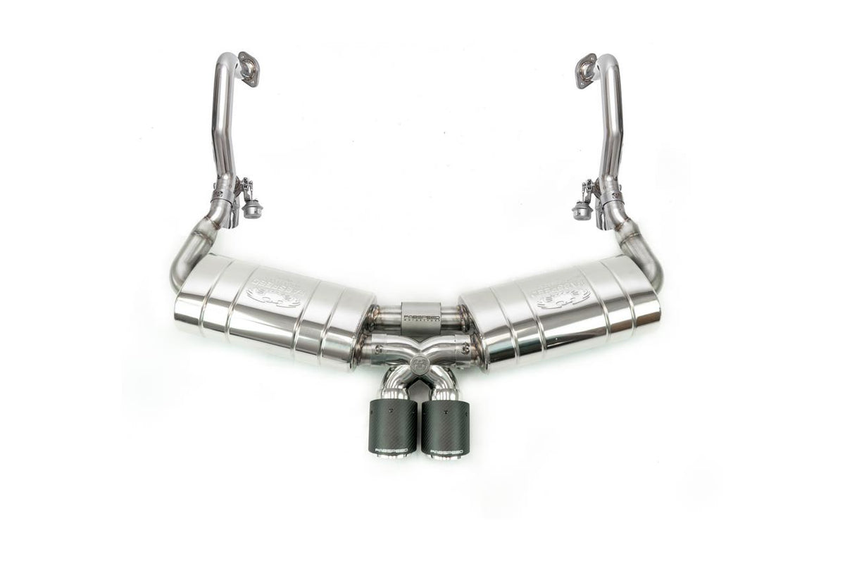 2013-2016 Porsche 981 Boxster/Cayman Fabspeed TrackTec Valved Bypass Exhaust System - image 1