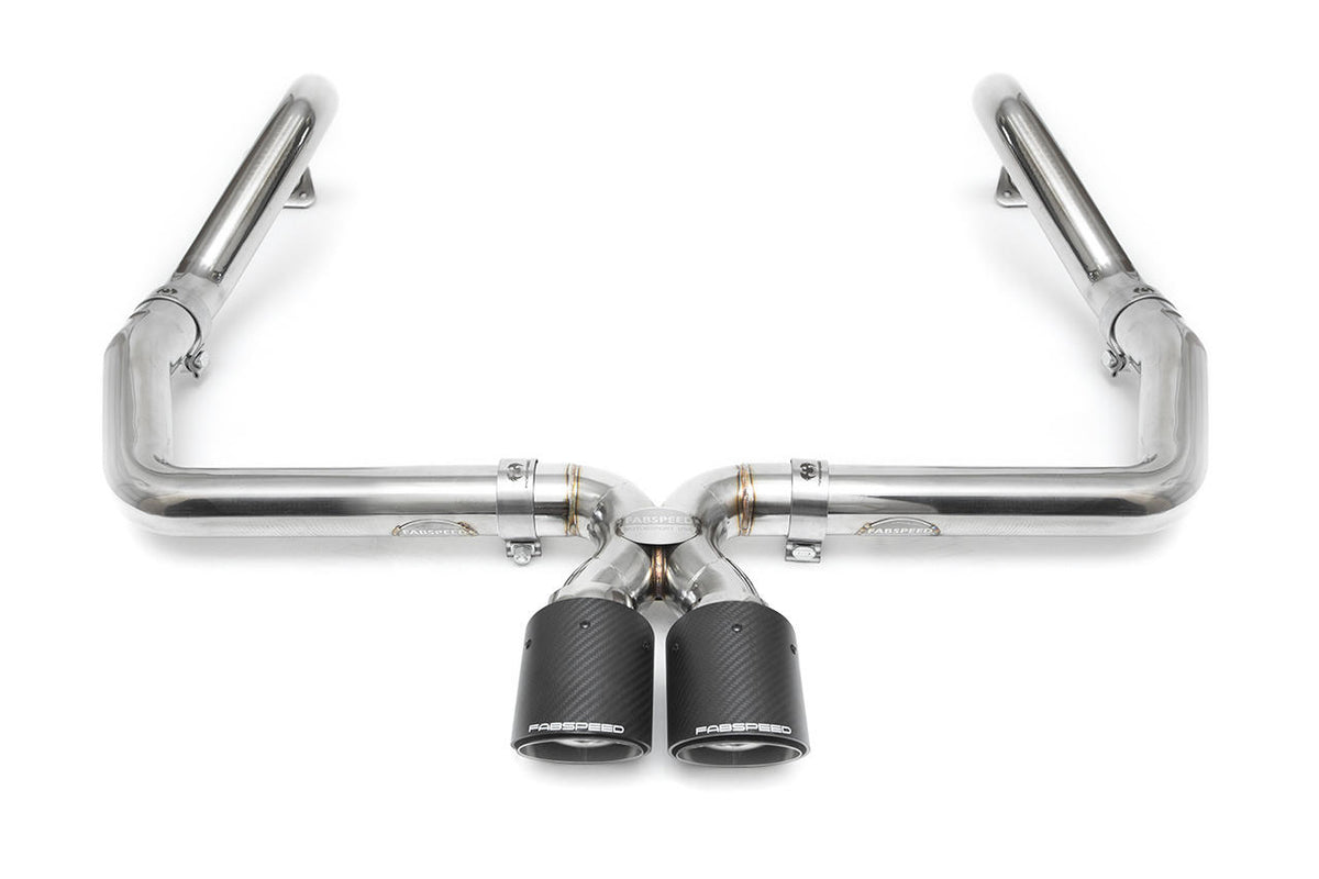 2015-2016 Porsche 981 Cayman GT4 Fabspeed Lightweight Competition Exhaust System - image 1