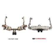 2015-2016 Porsche 981 Cayman GT4 / Spyder Fabspeed Valved GT3 Muffler Conversion Kit - image 3