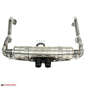 2015-2016 Porsche 981 Cayman GT4 / Spyder Fabspeed Valved GT3 Muffler Conversion Kit - image 5