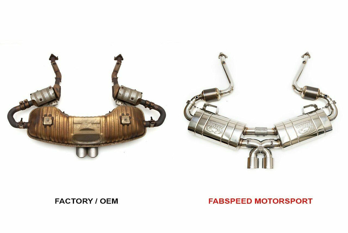 1997-2004 Porsche 986 Boxster Fabspeed Maxflo Performance Exhaust System - image 2