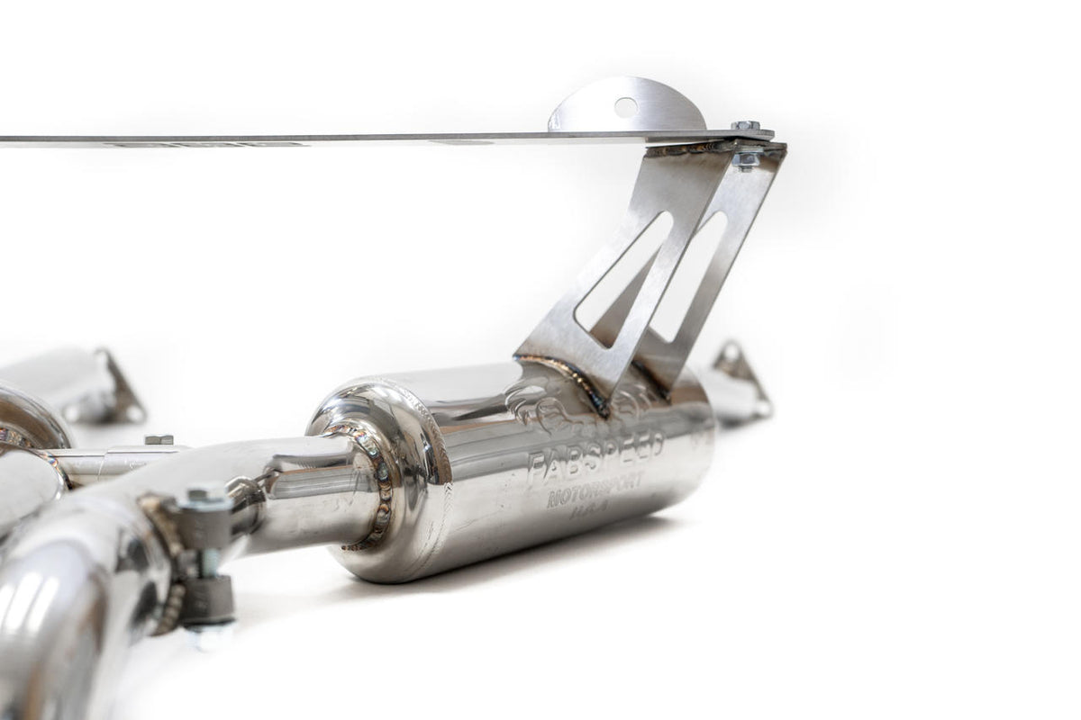 1997-2004 Porsche 986 Spec Boxster Fabspeed Competition Race Exhaust System - image 3