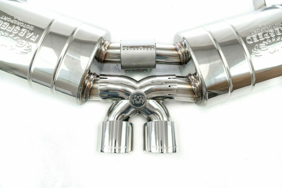 2005-2008 Porsche 987 Boxster / Cayman Fabspeed Maxflo Performance Exhaust System - image 2