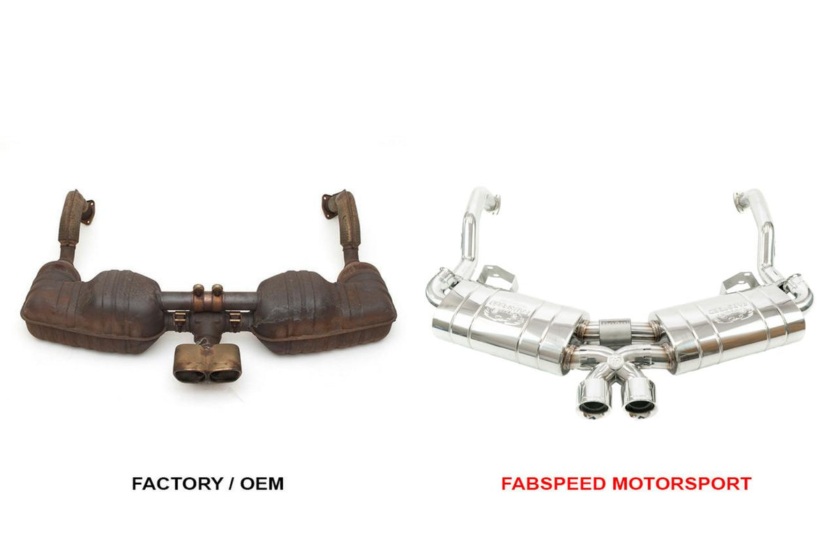 2005-2008 Porsche 987 Boxster / Cayman Fabspeed Maxflo Performance Exhaust System - image 7