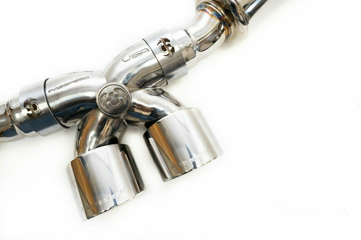 2005-2008 Porsche 987 Boxster / Cayman Fabspeed Supercup Race Exhaust System - image 4