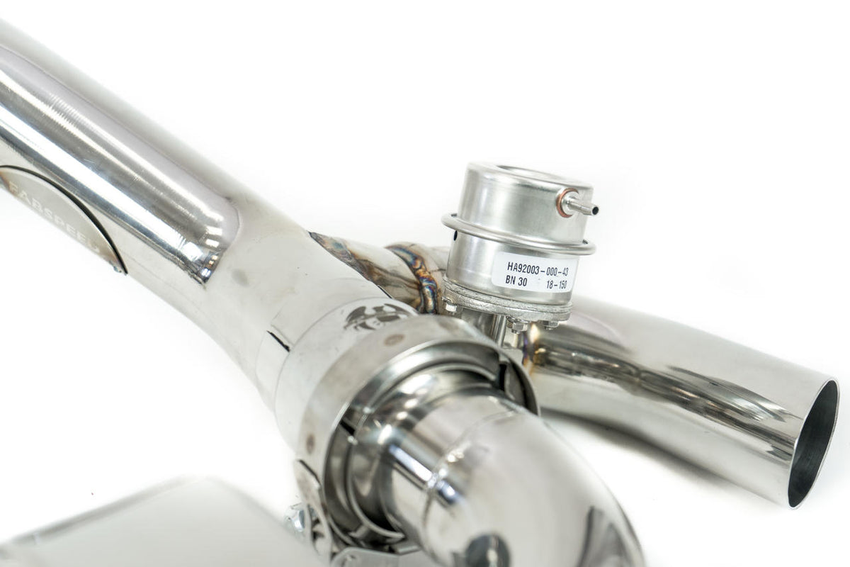 2005-2008 Porsche 987 Boxster / Cayman Fabspeed TrackTec Valved Bypass Exhaust System - image 2