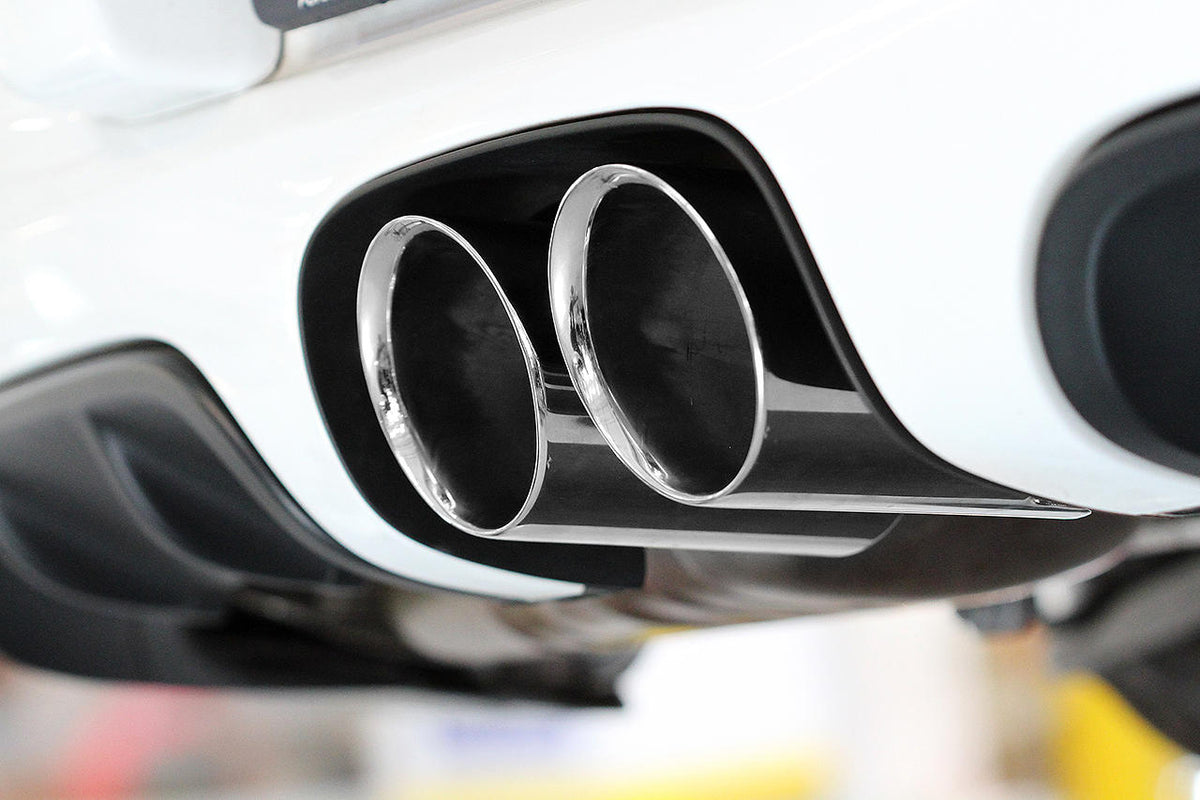 2009-2012 Porsche 987.2 Boxster / Cayman, Cayman R, Spyder Fabspeed Maxflo True X-Pipe with Dual Tips - image 6