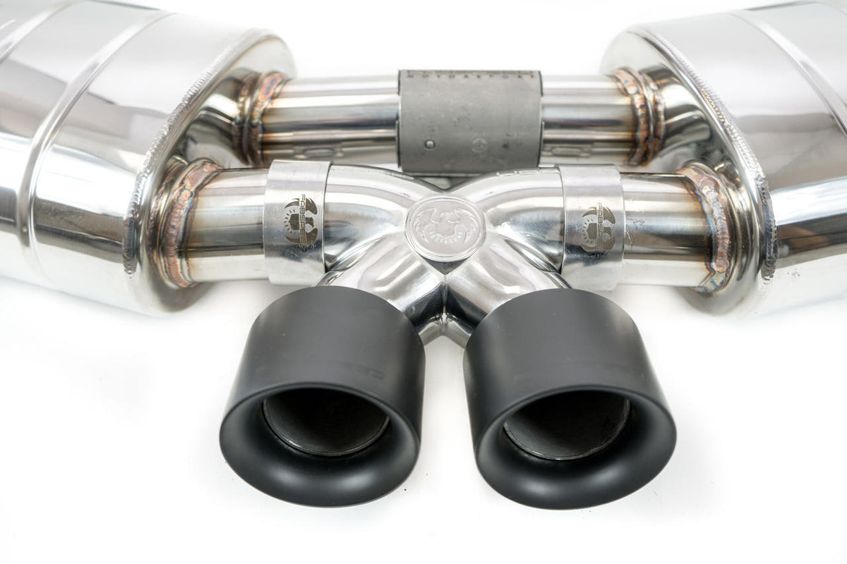 2009-2012 Porsche 987.2 Boxster / Cayman, Cayman R, Spyder Fabspeed TrackTec Valved Bypass Exhaust System - image 4