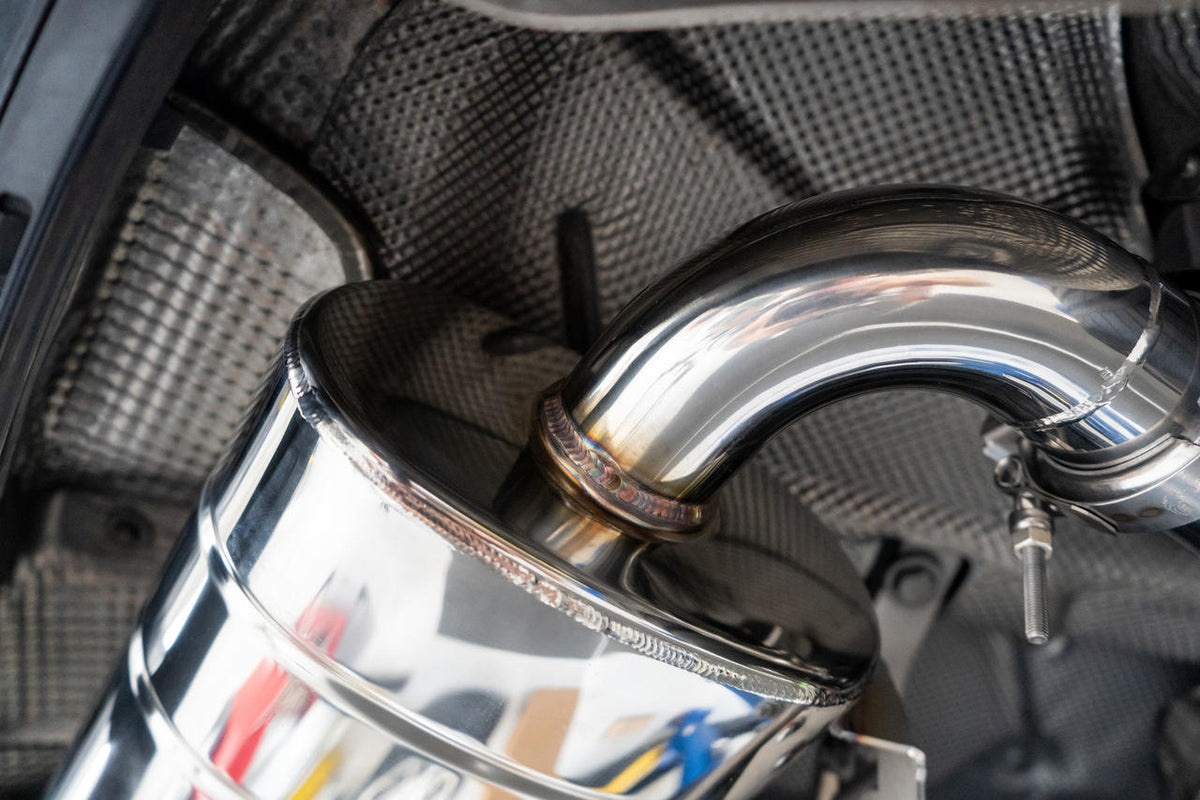 2009-2012 Porsche 987.2 Boxster / Cayman Fabspeed Maxflo Performance Exhaust System - image 9