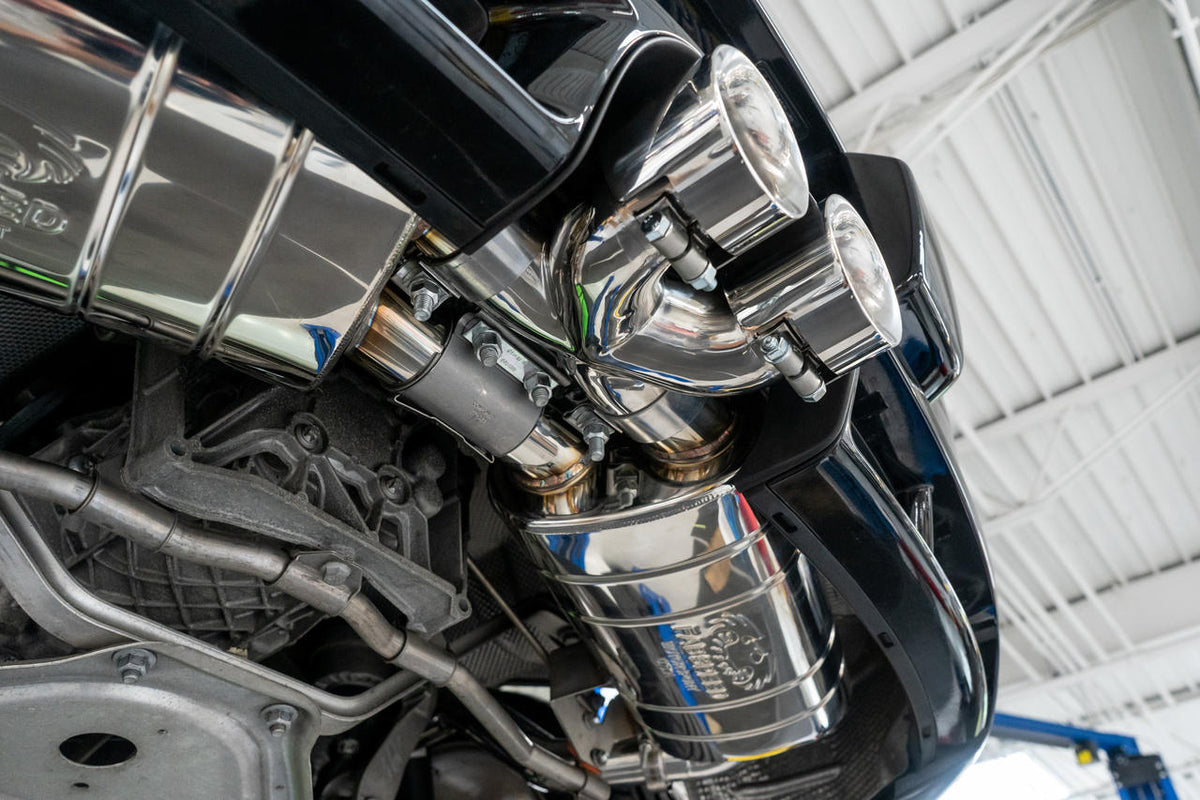 2009-2012 Porsche 987.2 Boxster / Cayman Fabspeed Maxflo Performance Exhaust System - image 8