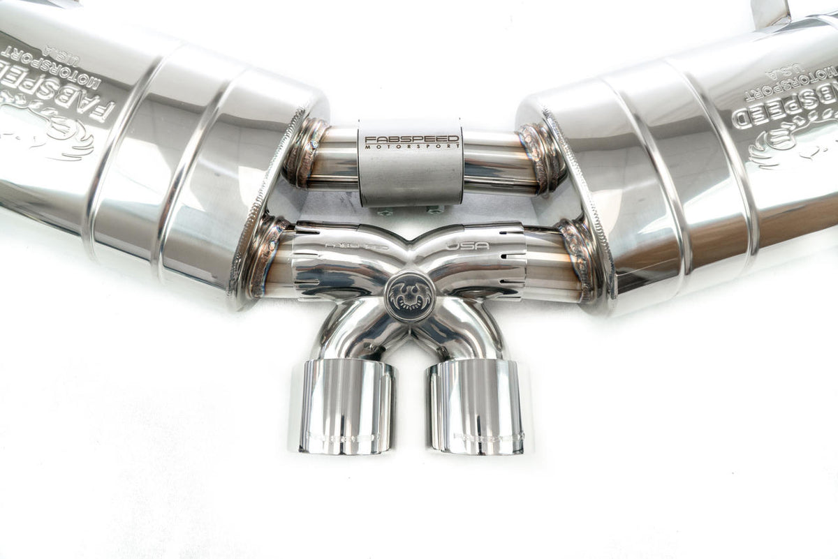 2009-2012 Porsche 987.2 Boxster / Cayman Fabspeed Maxflo Performance Exhaust System - image 2
