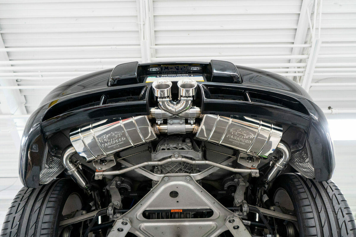 2009-2012 Porsche 987.2 Boxster / Cayman Fabspeed Maxflo Performance Exhaust System - image 7