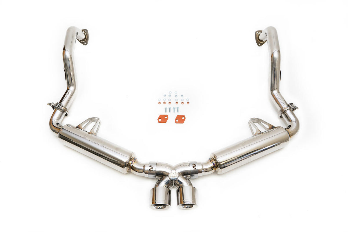 2009-2012 Porsche 987.2 Boxster / Cayman Fabspeed Supercup Race Competition Exhaust System - image 1