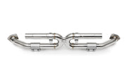 2012-2016 Porsche 991 Carrera Fabspeed Center Muffler Bypass X-Pipe (Non-Valved Exhaust) - image 1