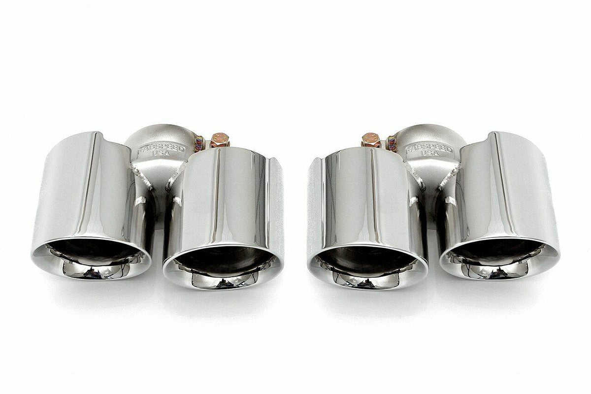 2012-2016 Porsche 991 Carrera Fabspeed Deluxe Quad-Style Tips (NON-S / NON-PSE) - image 1