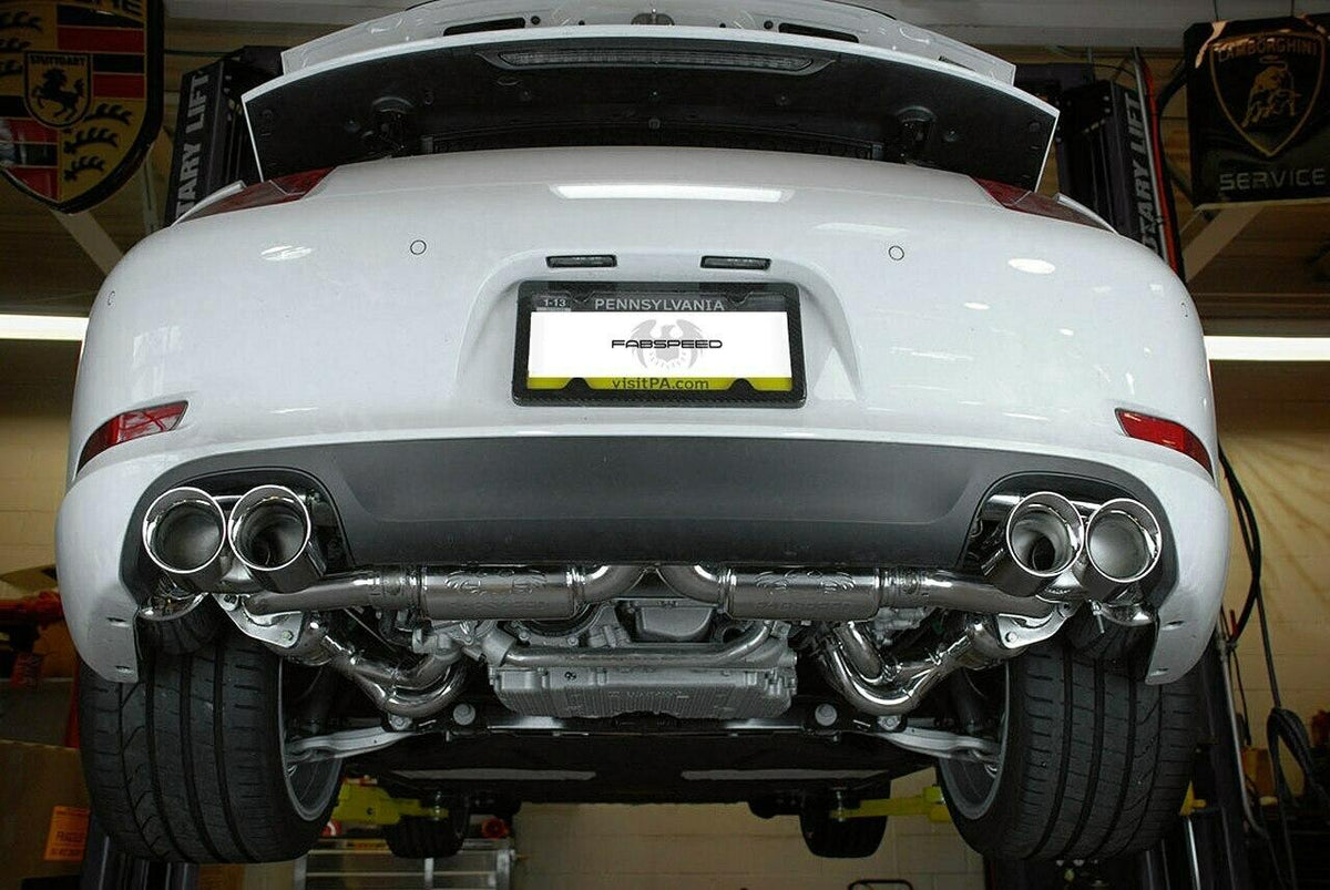 2012-2016 Porsche 991 Carrera Fabspeed Deluxe Quad-Style Tips (NON-S / NON-PSE) - image 5