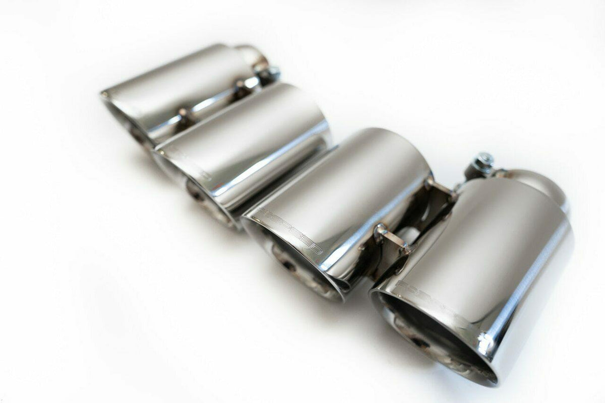 2012-2016 Porsche 991 Carrera Fabspeed Deluxe Quad-Style Tips (PSE / Carrera S) - image 2