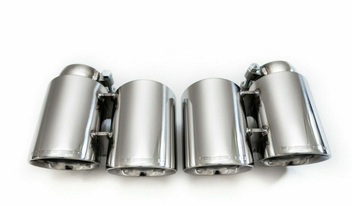 2012-2016 Porsche 991 Carrera Fabspeed Deluxe Quad-Style Tips (PSE / Carrera S) - image 1