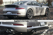 2012-2016 Porsche 991 Carrera Fabspeed Deluxe Quad-Style Tips (PSE / Carrera S) - image 11
