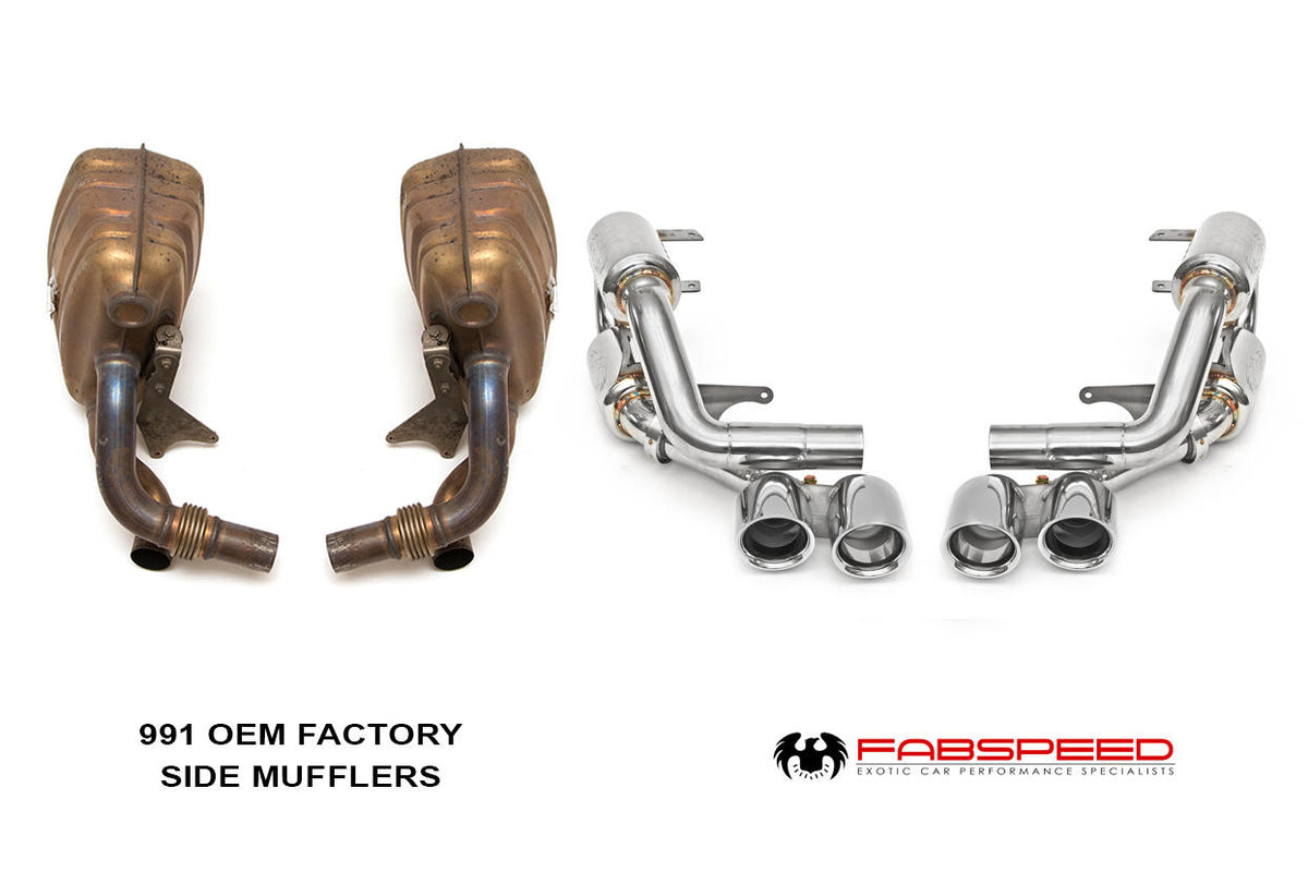 2012-2016 Porsche 991 Carrera Fabspeed Supercup Exhaust System - image 2