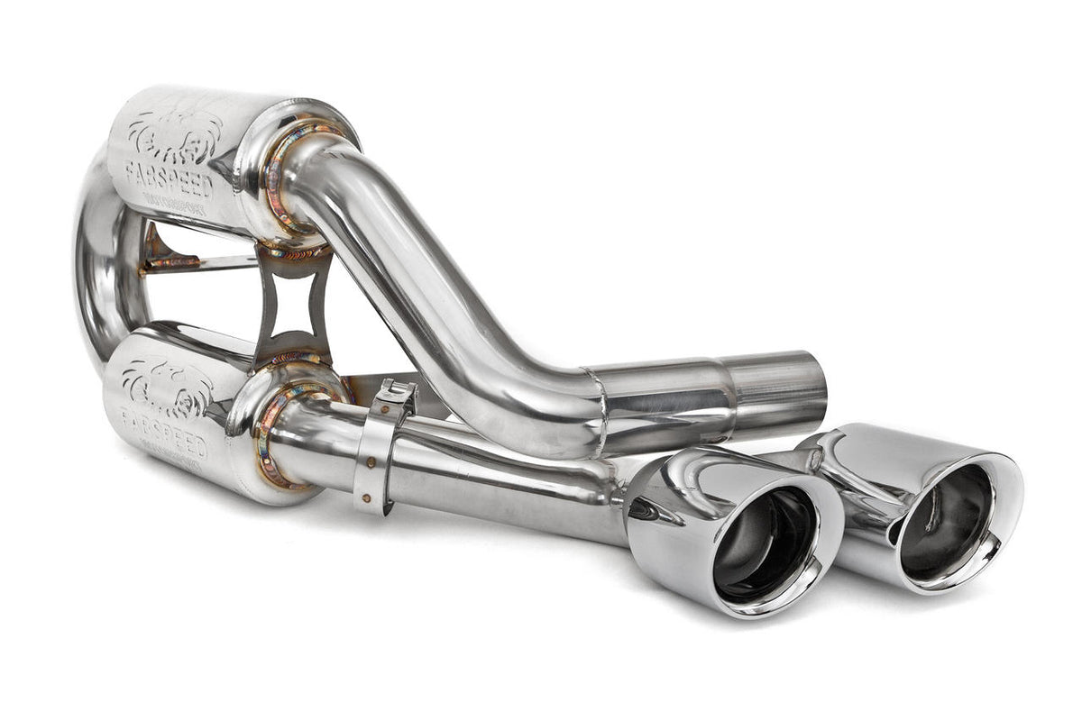 2012-2016 Porsche 991 Carrera Fabspeed Supercup Exhaust System - image 3
