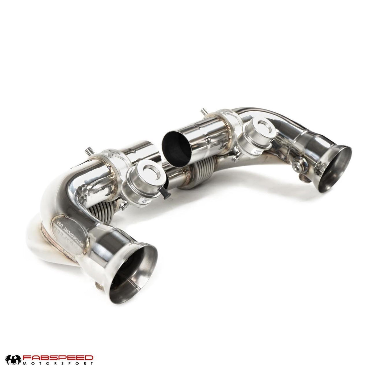 2014-2016 Porsche 991 GT3 / GT3 RS Fabspeed Side Muffler Bypass Pipes - image 4