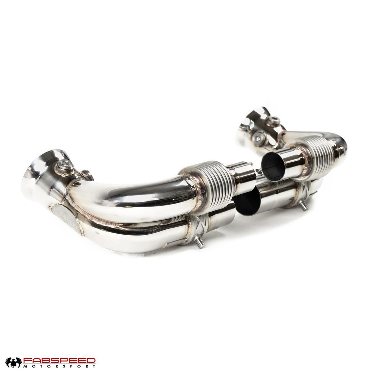 2014-2016 Porsche 991 GT3 / GT3 RS Fabspeed Side Muffler Bypass Pipes - image 1