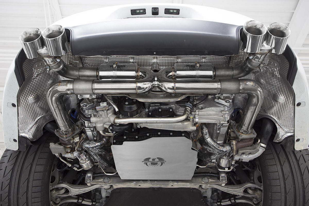 2017-2019 Porsche 991.2 Carrera Fabspeed Center Muffler Bypass X-Pipe (for Base) - image 6