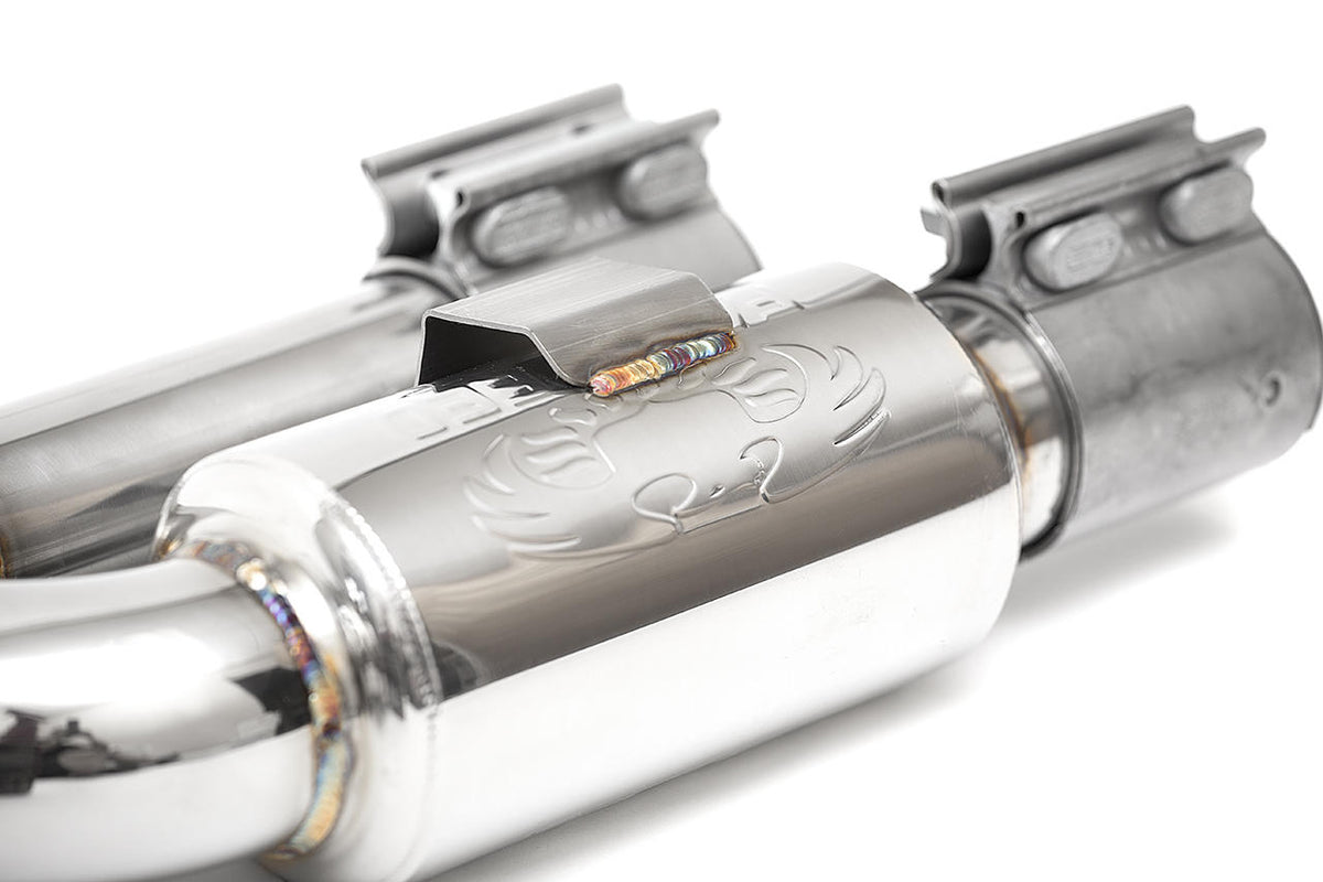 2017-2019 Porsche 991.2 Carrera Fabspeed Center Muffler Bypass X-Pipe (for Base) - image 8