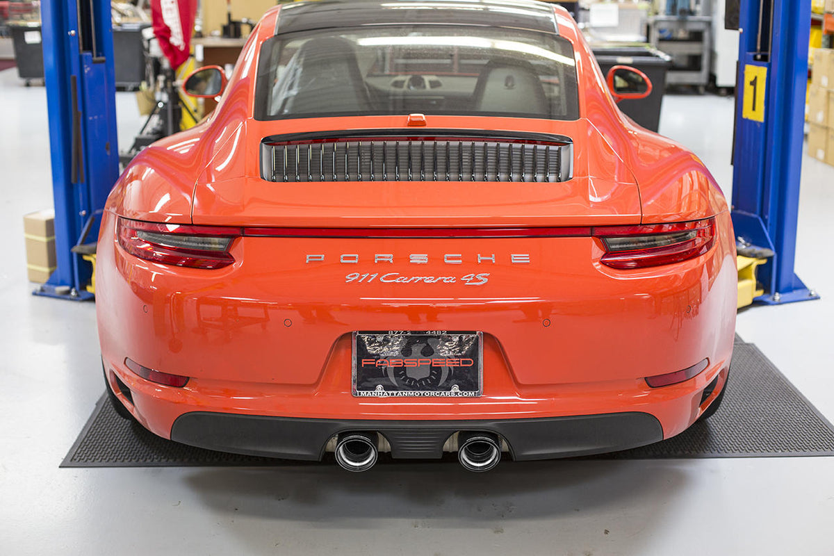 2017-2019 Porsche 991.2 Carrera Fabspeed Deluxe Dual Style Tips (for PSE) - image 5
