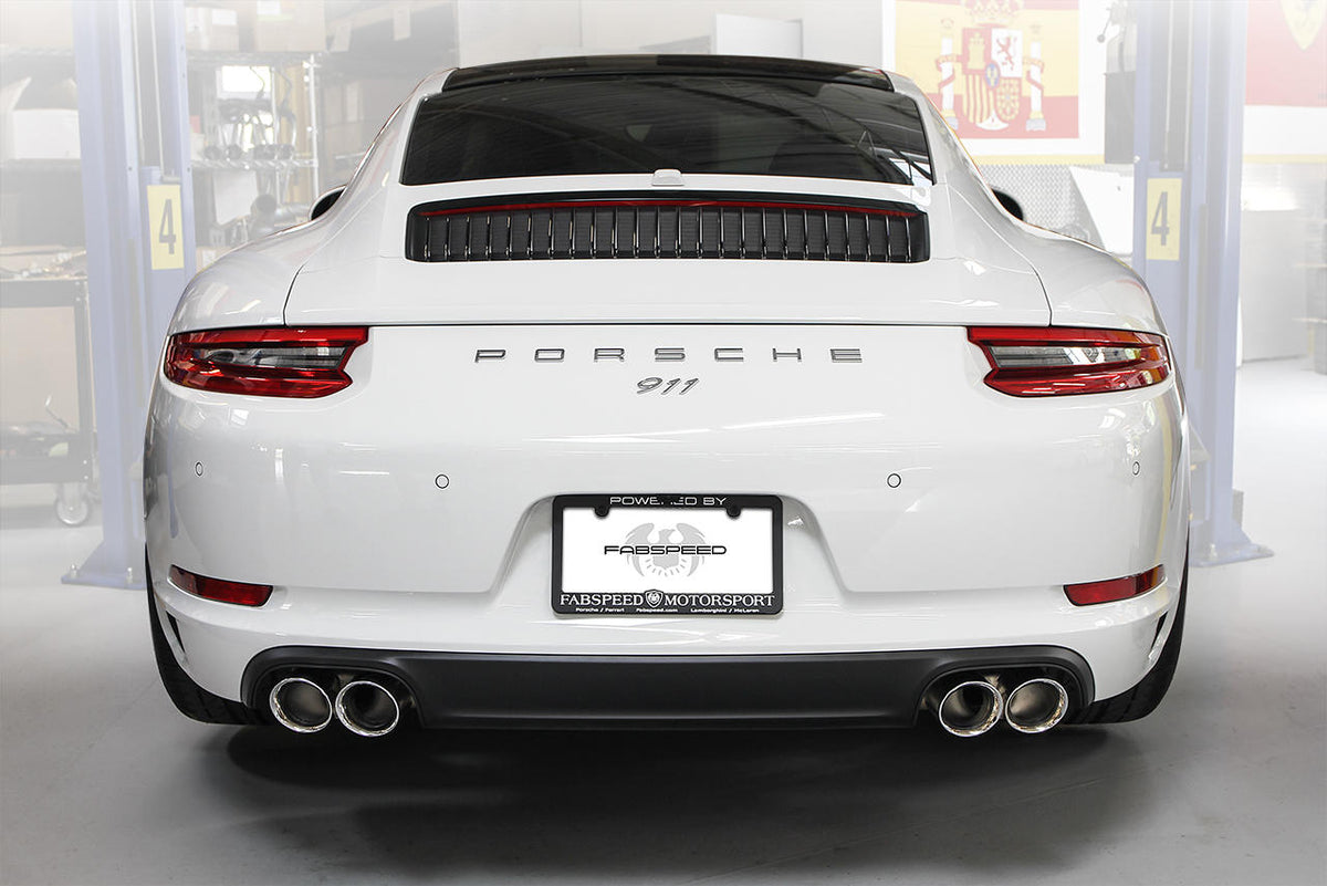 2017-2019 Porsche 991.2 Carrera Fabspeed Deluxe Quad Tips - image 7