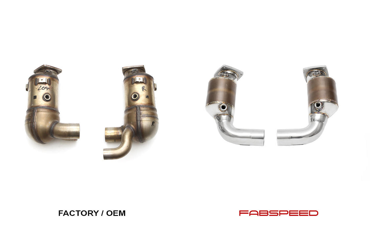 2017-2019 Porsche 991.2 Carrera Fabspeed Sport Cats (for Base) - image 3