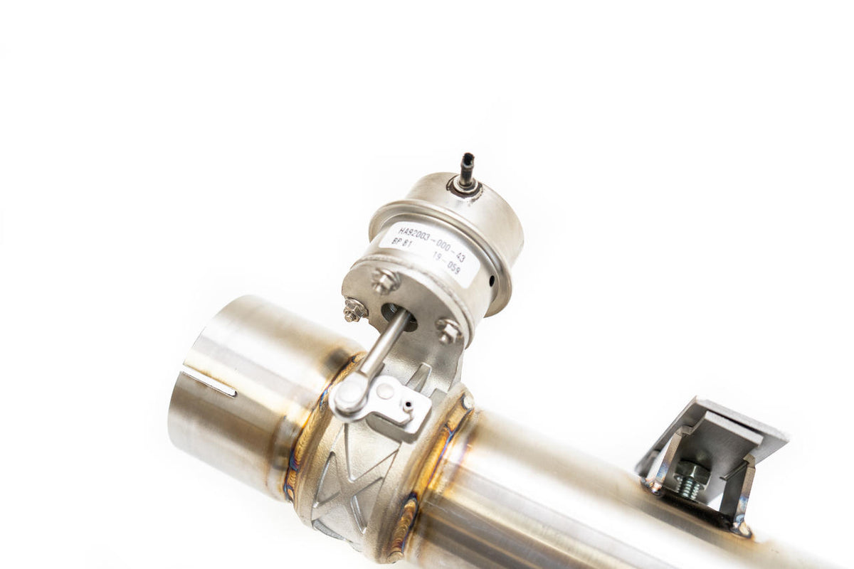 2017-2019 Porsche 991.2 Carrera Fabspeed Valved Center Muffler Bypass X-Pipe (PSE Only) - image 3