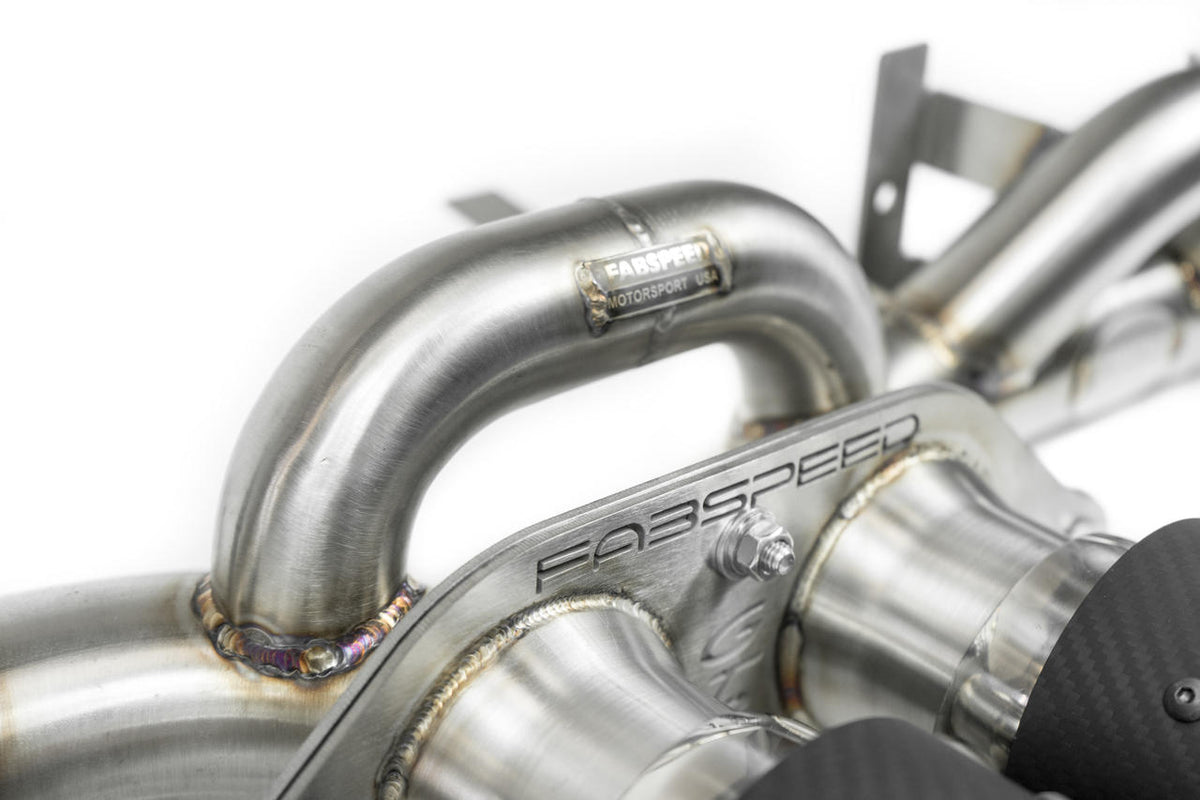2017-2019 Porsche 991.2 GT3 / GT3 RS Fabspeed Center Muffler Bypass Pipe 2017- 2019 - image 9