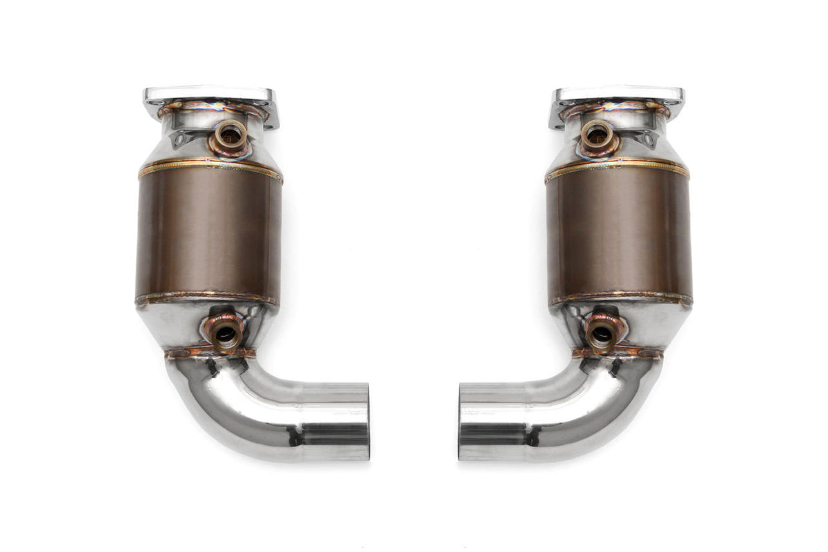 2017-2019 Porsche 991.2 Turbo / Turbo S Fabspeed Sport Catalytic Converters - image 1