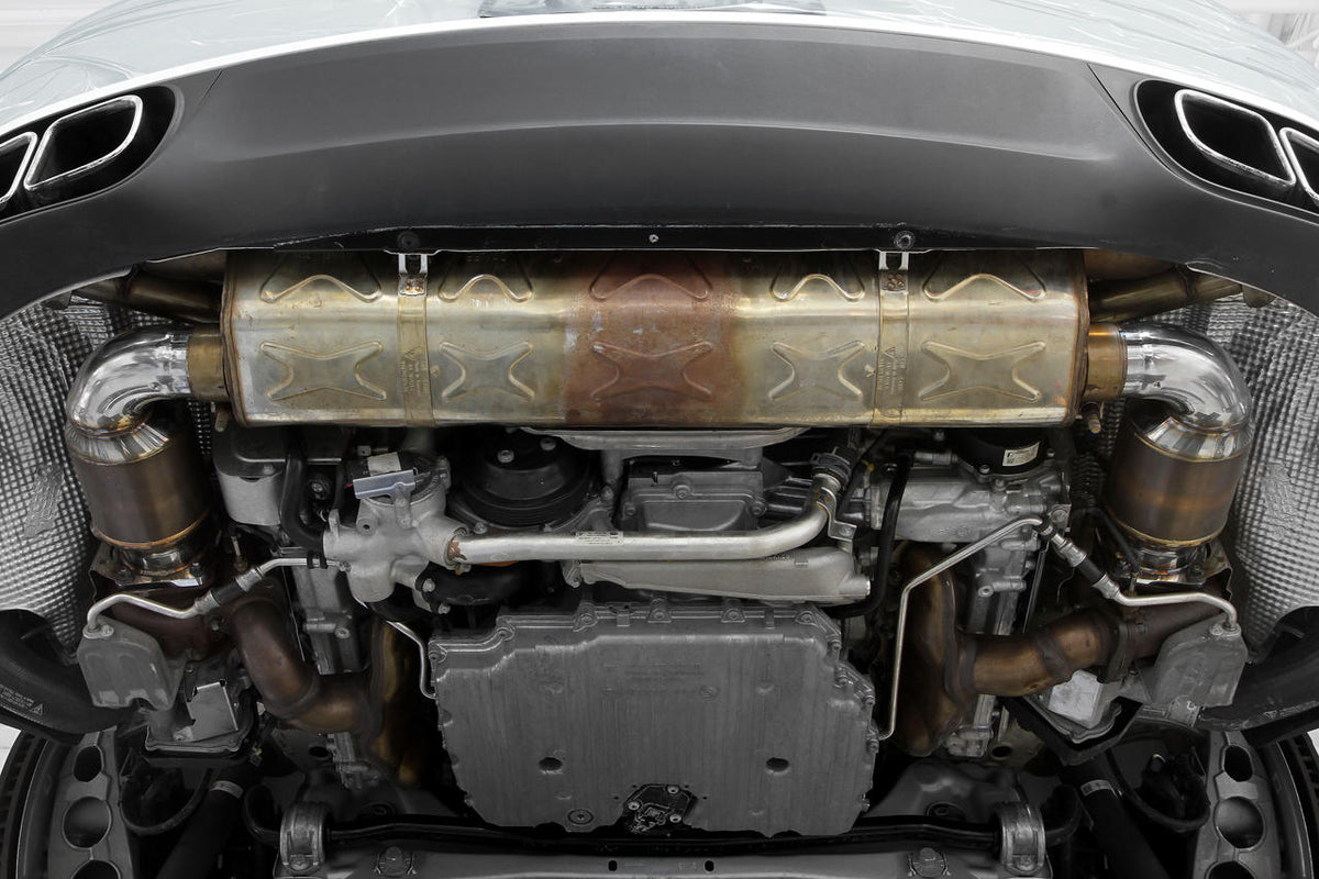 2017-2019 Porsche 991.2 Turbo / Turbo S Fabspeed Sport Catalytic Converters - image 3