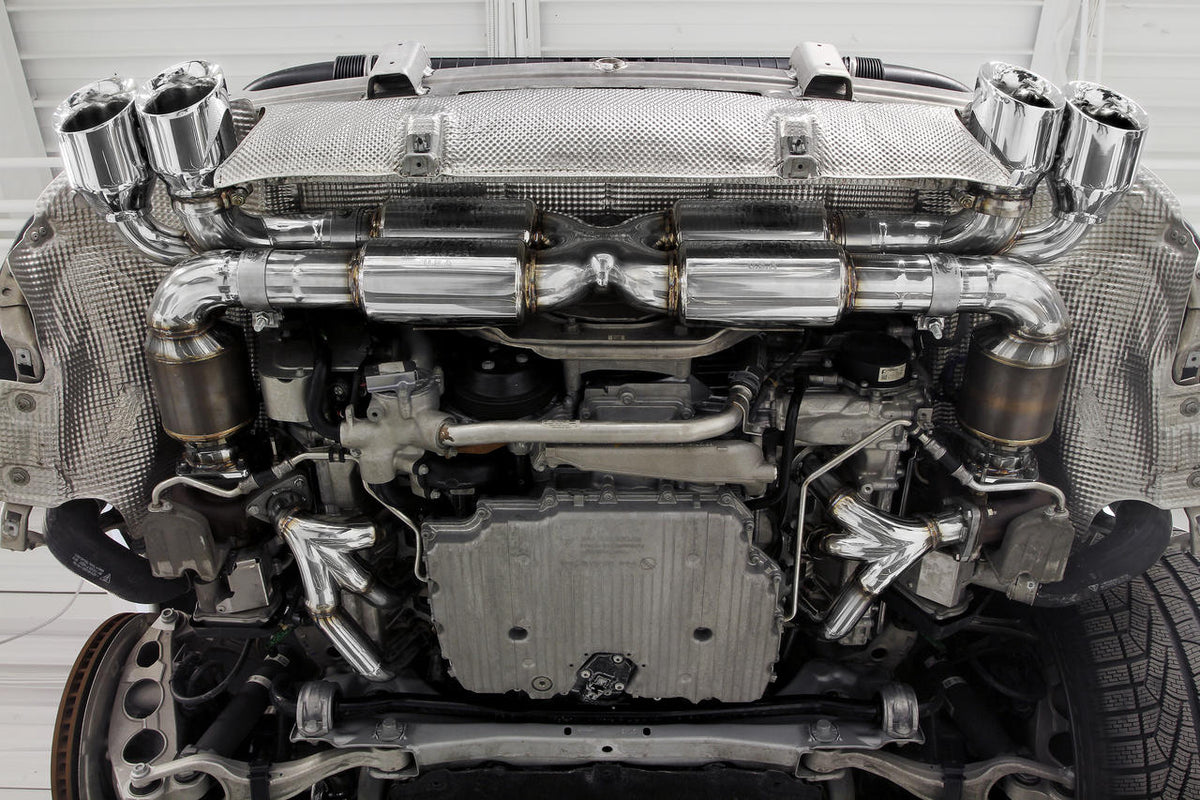 2017-2020 Porsche 991.2 Turbo / Turbo S Fabspeed Supersport X-Pipe Exhaust System - image 5