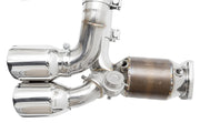 2017-2020 Porsche 991.2 Twin Turbo / Turbo S Fabspeed Valved Supersport X-Pipe Exhaust System - image 5