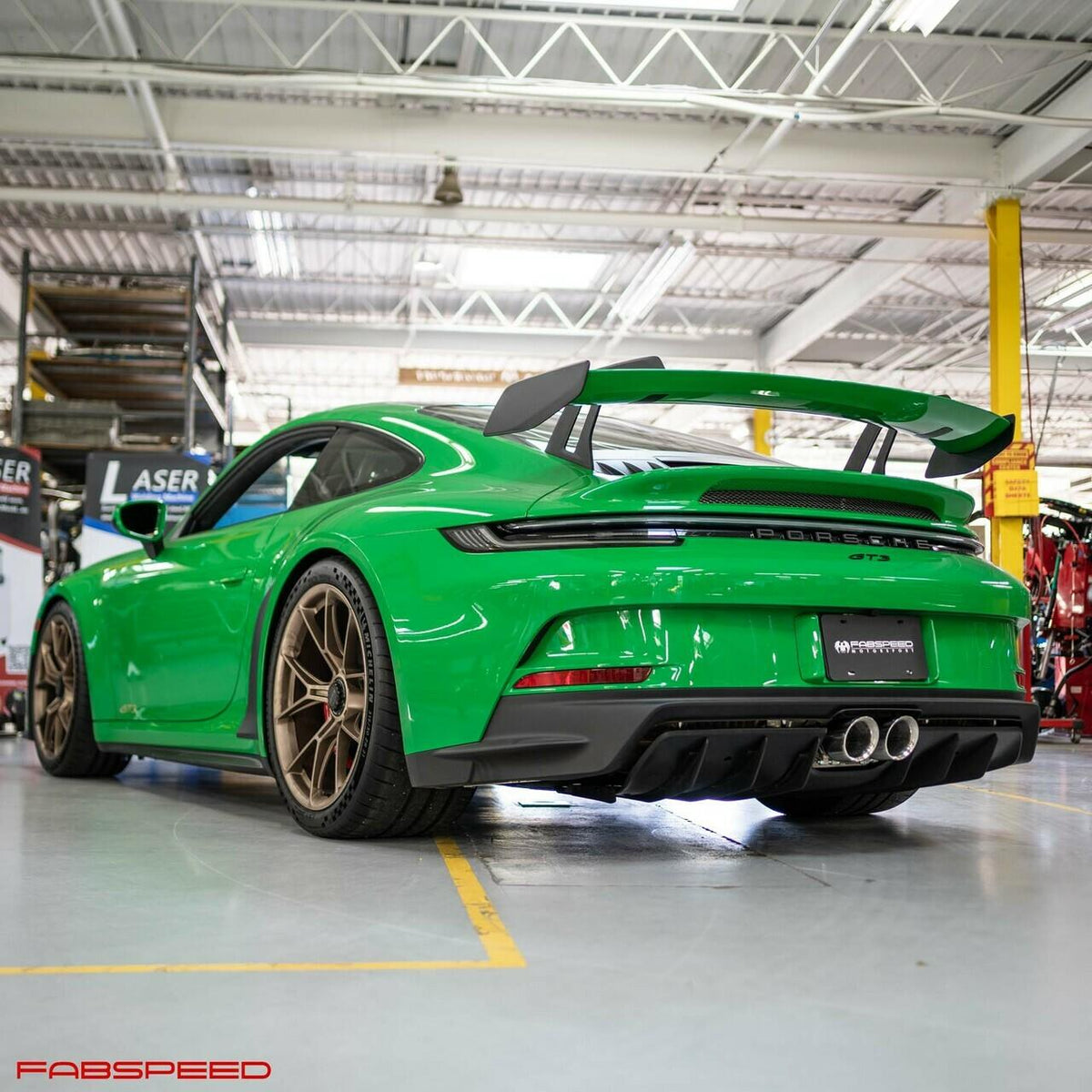 2022-2024 Porsche 992 GT3 / GT3 RS Fabspeed Deluxe Dual Style Tips - image 10