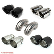2022-2024 Porsche 992 GT3 / GT3 RS Fabspeed Deluxe Dual Style Tips - image 1
