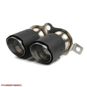 2022-2024 Porsche 992 GT3 / GT3 RS Fabspeed Deluxe Dual Style Tips - image 2