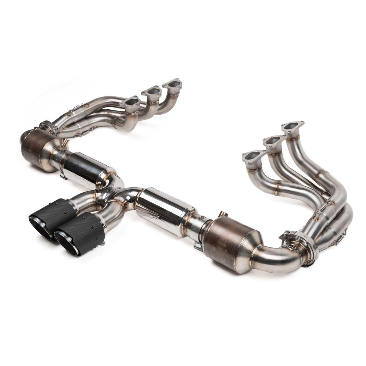 2022-2024 Porsche 992 GT3 / GT3 RS Fabspeed RENNKRAFT Modular GTLM Exhaust Package - image 3