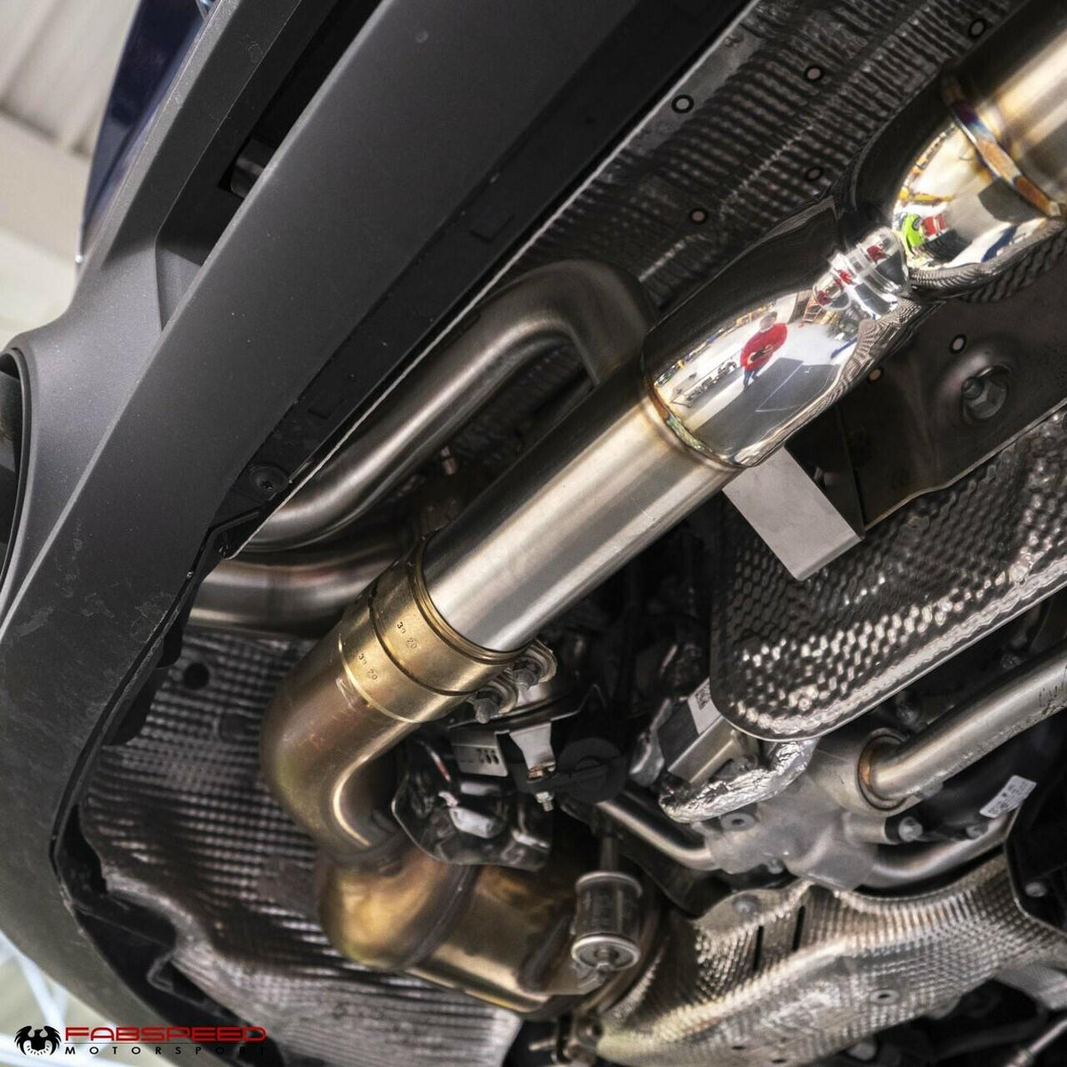 2021-2024 Porsche 992 Twin Turbo / Twin Turbo S Fabspeed Cat-Back Valved Maxflo Exhaust System - image 11