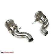 2021-2024 Porsche 992 Twin Turbo / Twin Turbo S Fabspeed Sport Catalytic Converters with GT2RS Style Outlets - image 4