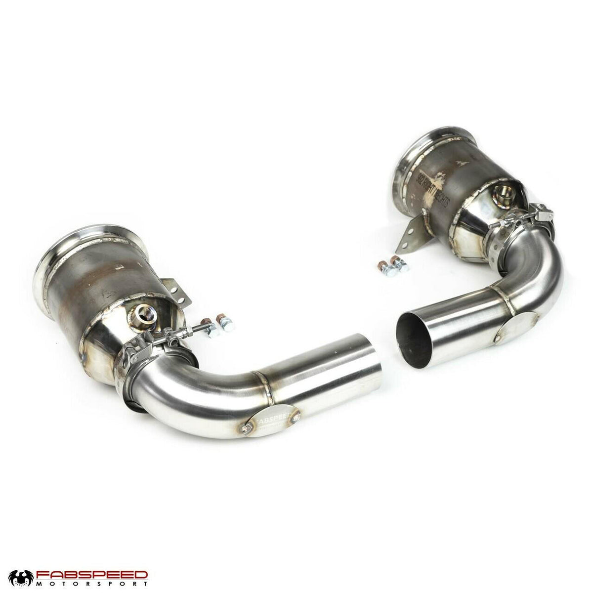 2021-2024 Porsche 992 Carrera Fabspeed Sport Catalytic Converters with GT2RS Style Outlets - image 4