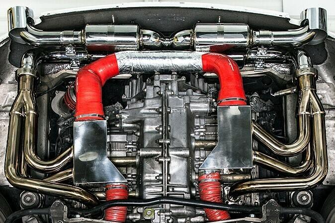 1994-1998 Porsche 993 Carrera RSR Fabspeed Deluxe Round Tips - image 1