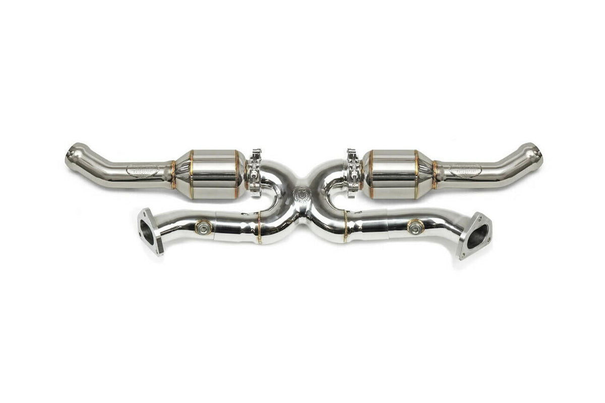 1994-1998 Porsche 993 Carrera Fabspeed Sport Cat X-Pipe - image 1