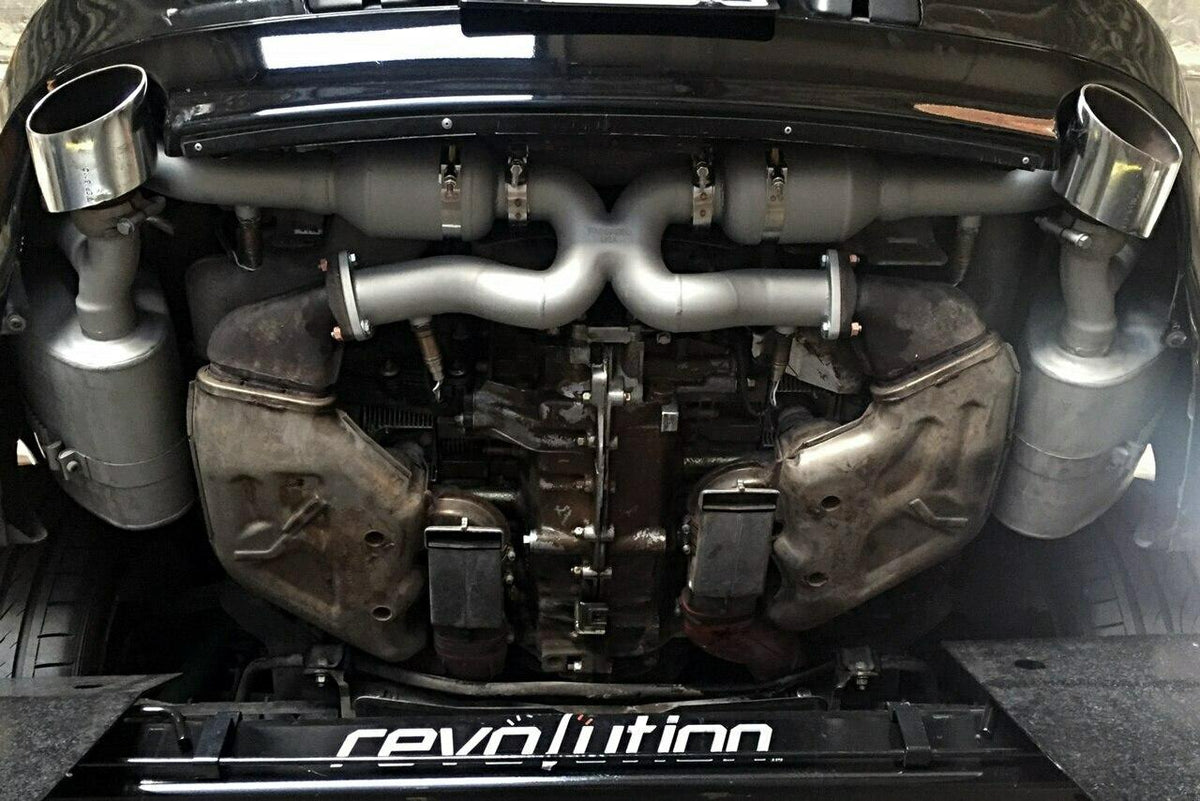 1994-1998 Porsche 993 Carrera Fabspeed Sport Cat X-Pipe - image 6